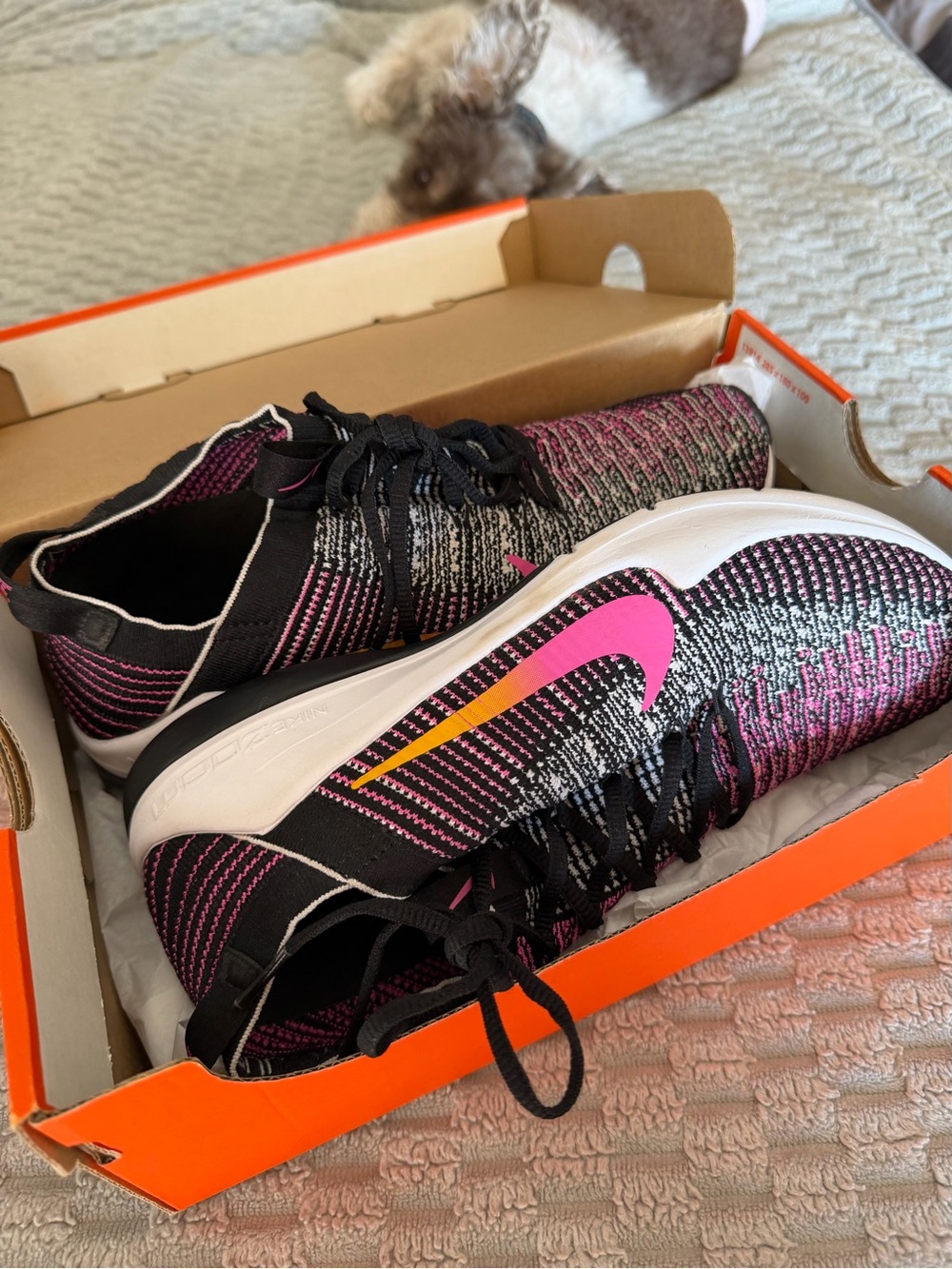 Nike Air Zoom Fearless FK 2 Black and Pink Training Sneakers